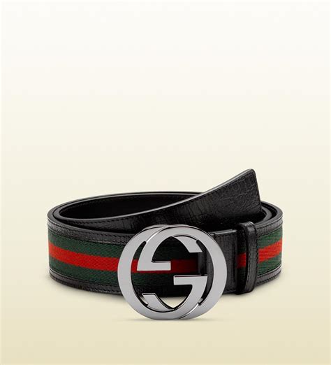 gucci house web belt green|Gucci buckle belt.